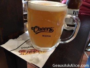 Grab a drink at Cheers where no one knows your name!