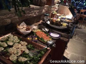 Jason's spread. Unbelievable