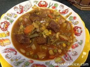 Alice's Veggie Beef Soup