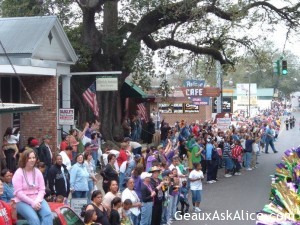 Barricades starting to go up for those marvelous Mardi Gras parades