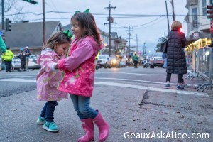 No rain can keep u from those Mardi Gras parades!