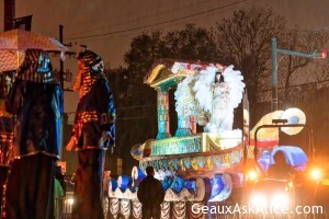 No rain can keep u from those Mardi Gras parades! 9