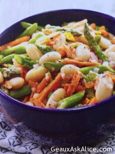Tangy Asparagus and White Bean Salad
