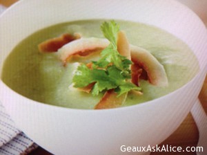 Tangy Avocado-Cucumber Soup