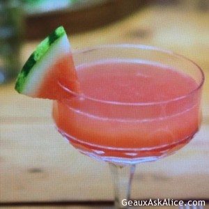 Refreshing Watermelon Champagne Cocktail