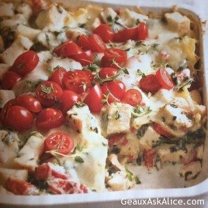 Chicken Lasagna Caesar Style