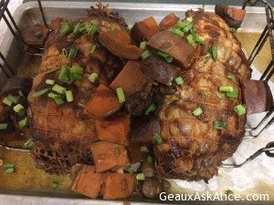 Deboned Chicken Stuffed with Boudin Dressing3