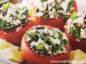 Greek Lover's Stuffed Tomatoes