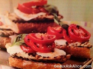Grilled Chicken Sandwiches with Mozzarella, Tomato and Basil