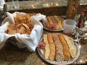 Some of the beautiful Appetizers at the party!7