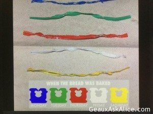 Today's Silly Gadget is the Color Coded Bread Ties!