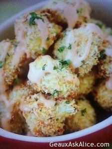 Baked Parmesan Crusted Cauliflower