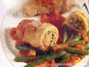 Meat and Cheese Roulade