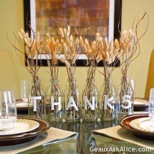 Another Thanksgiving decoration idea