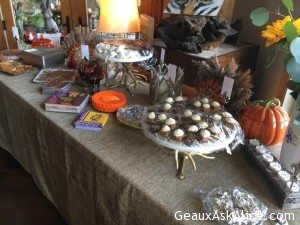 Dessert Table set. Lots of help from my friend Jenny Beauregard!8