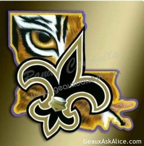 Yep a good weekend for my Tigers and those Amazing Saints!