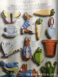 Williams-Sonoma offering Peter Rabbit Easter Baking Classes!