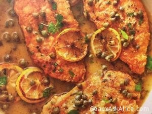 Classic Chicken Piccata in a Skillet