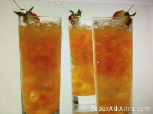 Tangy Lemony Strawberry Mojitos