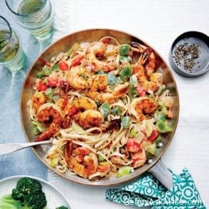 Classic Cajun Shrimp Linguine