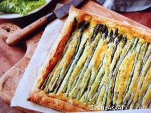 Asparagus Puff Pastry Tart