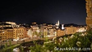 Florence at night!