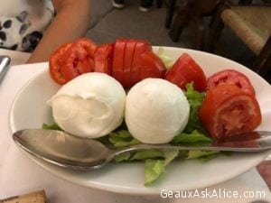 Our Apps tonight at this famous Florence steak house. OMG 