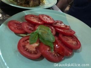 Appetizers at That’s Amore. Bruschetta and they give u three versions of their pizzas done in pinwheel form. Divine