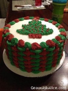 Christmas Cake so festive! 