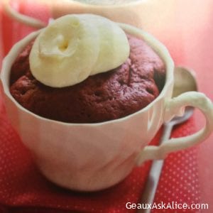 Red Velvet Mug Cake