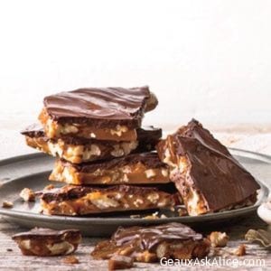 Rich and Buttery Pecan Expresso Toffee