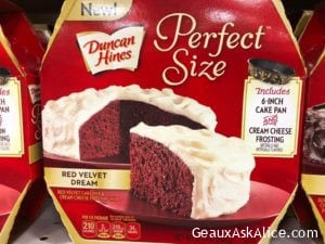 Today’s Product is the Duncan Hines Perfect Size Cake for One Desserts!