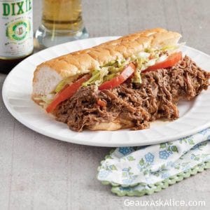 Juicy Roast Beef Po’Boys