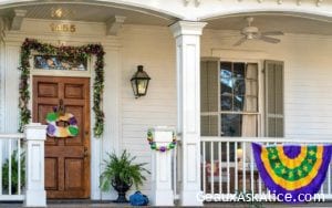 Mardi Gras decorations