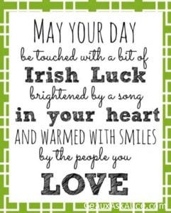 Irish blessings