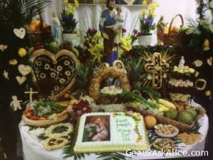 Search for a most wonderful St Joseph’s Altar in your area. They are fabulous!