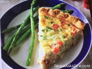 Creamy Crab Quiche