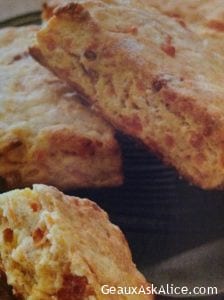 Sweet Potato Bacon Biscuits