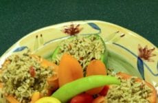 Stuffed Bell Peppers Or Tomatoes With Rice Dressing