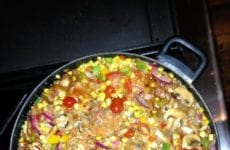 Crawfish Etouffee Pasta And Corn