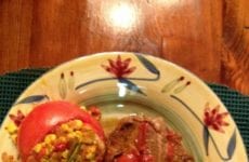 Plated Up Pepper Steak