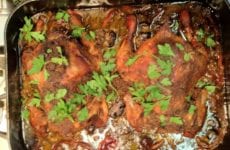 Lemon Tuscan Baked Chicken