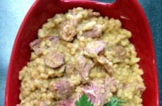 White Beans With Pickled Pork, Sausage And Rice