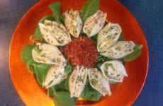 Crab Stuffed Jumbo Pasta Shells