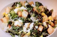 Kale Caesar Salad