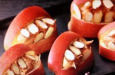 Scary Apple Peanut Butter Mouths