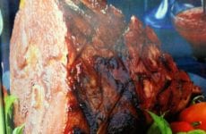 Red Pepper Jelly Glazed Ham