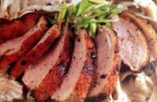 Cajun Seared Duck Breast