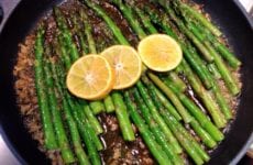 Lemony Fried Asparagus