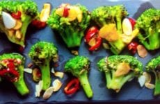 Garlicky Grilled Broccoli